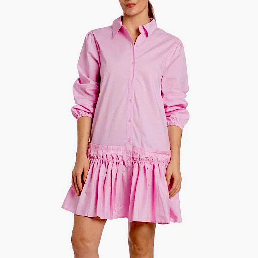 Taylor Tillman Harper Dress in Pink Fondant